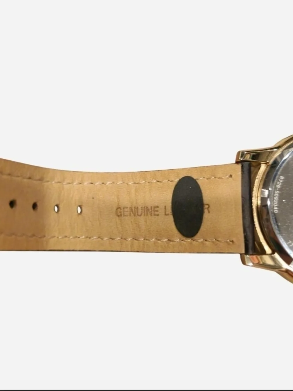 Citizen Eco-Drive Corso Men’s Watch - Gold & Leather - Model BU2013-08E